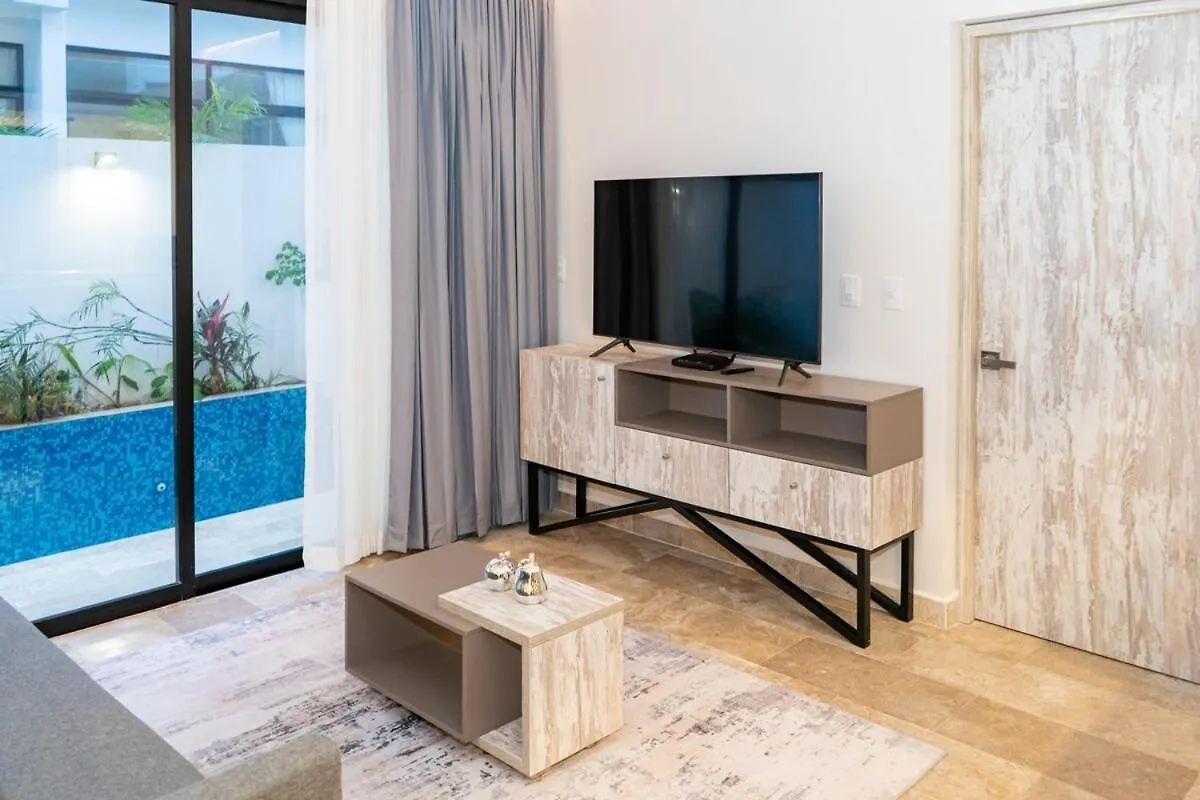 Katia 005 2Br With Private Pool Apartment Tulum 0*,